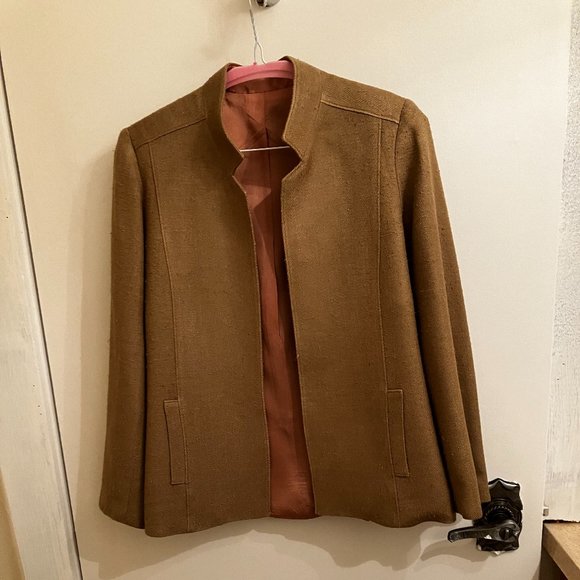 no tag petite burnt gold jacket - Picture 1 of 7